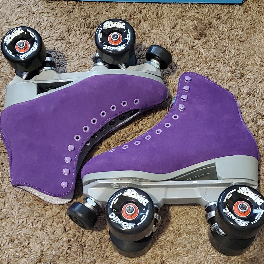 Size 5 Sure-Grip Boardwalks (Purple)